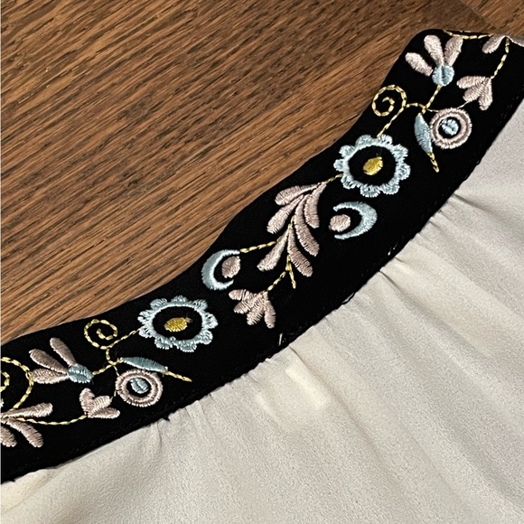 Embroidered Ivory Shirt by HD in Paris - Picture 6 of 7